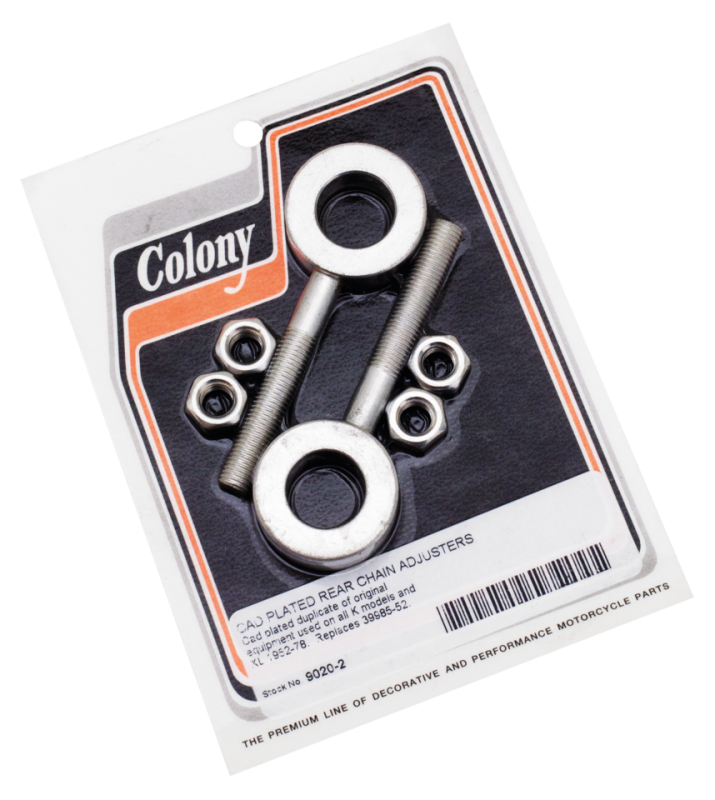 White plated wheel adjuster kit XL52-78 (IT)