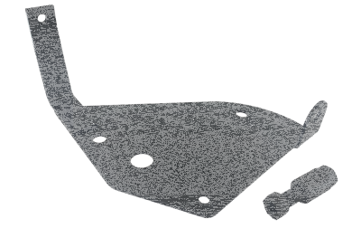 Plate round aircleaner mount WLA/WLC (IT)
