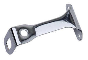 Bracket horn upper all 1936-44, chrome (IT)