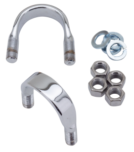 U-BOLT fr guard w/ nuts set of 2 WL CHR