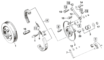 Bushing brake side cover BT36-48+WLC (IT)