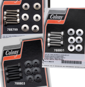 Tank top strip O.S. screw/washer kit WhP (IT)
