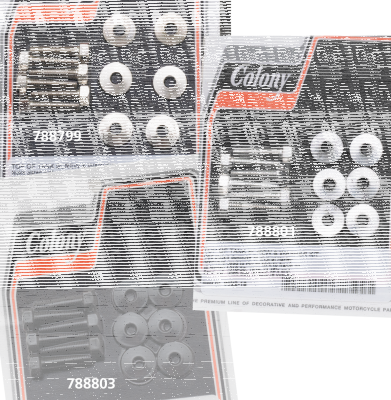 Tank top strip O.S. screw/washer kit WhP (IT)