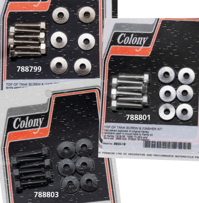 Tank top strip O.S. screw/washer kit Prk (IT)