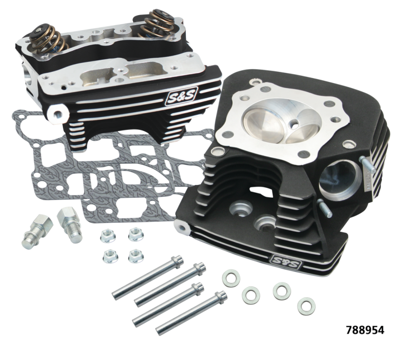 SS 79cc cyl head kit TC06-17 blk .650"S (IT)