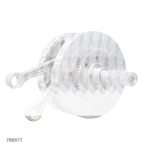 Flywhl Assy 4-5/8" Str Full Width WP ME1 (IT)