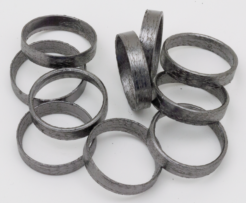 10pck GASKET,EXHAUST,TAPERED STAINLESS (IT)