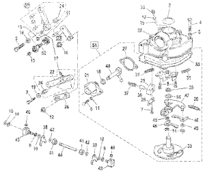 Shaft, shift lever (IT)