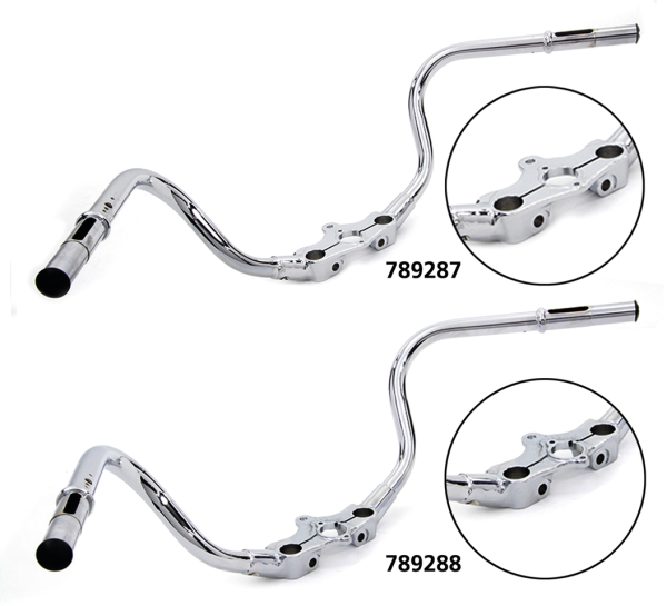 Speedster Inline Handlebar Chrome 36-45 (IT)
