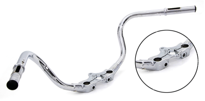 Speedster Offset Handlebar Chrome 46-48 (IT)