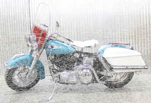 True Dual Exhaust Headers Chrome FL70-84 (IT)
