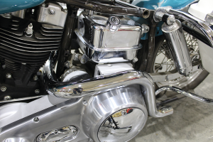 True Dual Exhaust Headers Chrome FL70-84