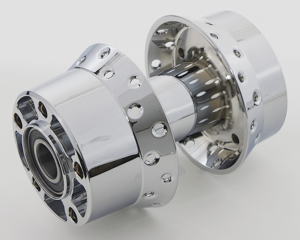 Rear hub F*ST08-17 no ABS