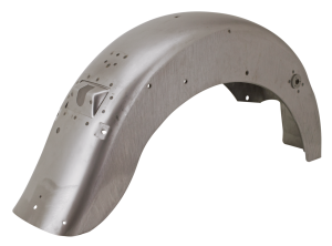 Replica raw steel rear fender FL79-84