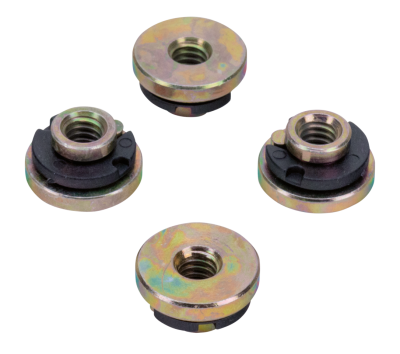 4pck Seat rear fender nut insert 1/4"-20 (IT)