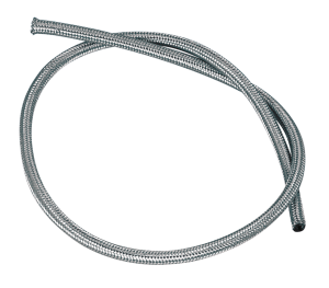 Braided inox covered hose 1/4"x305cm (IT)