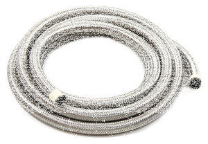 Braided inox covered hose 3/8"x305cm (IT)