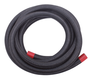 Black nylon braided hose 3/8"x762cm (IT)