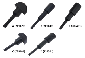 Each Bumper Rubber rear caliper XL04-UP