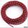 Cloth covered wire red/white 25ft (IT)