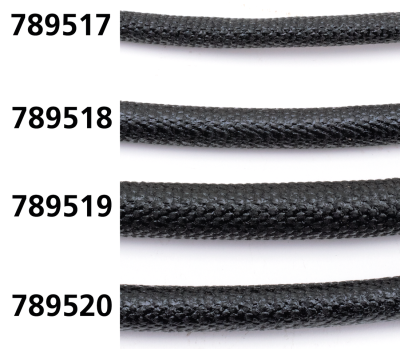 Braided wiring loom 1/4" 10ft (IT)