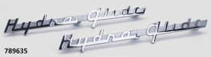 Hydra Glide front fender emblems (IT)