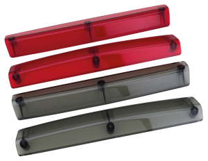 Tour Pak side smoked markerlamp lens set