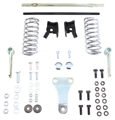 Auxiliary Seat Spring Kit Chrome FLH65-7