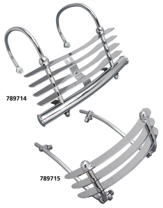 Rear Fender bumper Grill Chrome FL36-57