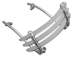 Front Fender Grill Chrome FL55-57