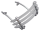 Front Fender Grill Chrome FL55-57 (IT)