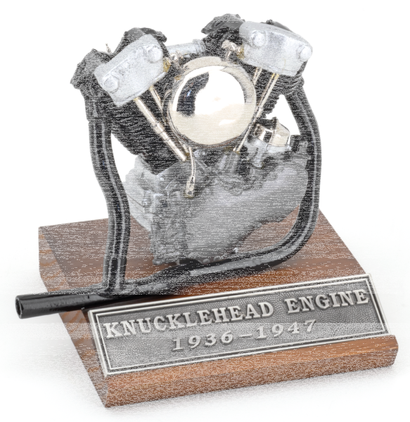 Large Knucklehead Casted Motor Model (IT)