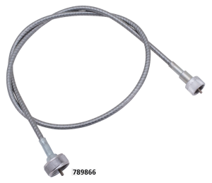Metal speedo cable assy L= 36" 5/8-18nut (IT)