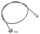 Metal speedo cable assy L= 36" 5/8-18nut (IT)