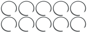 10pck retaining ring