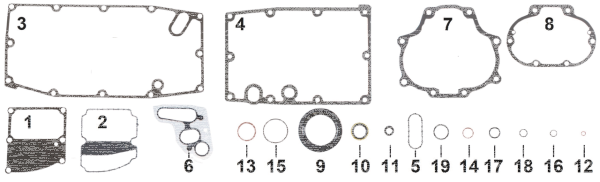 COMETIC oil pan gasket AFM ST18-up (IT)