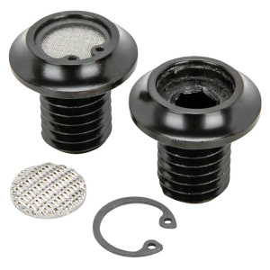 Radius Breather Bolts Black XL91-22 (IT)
