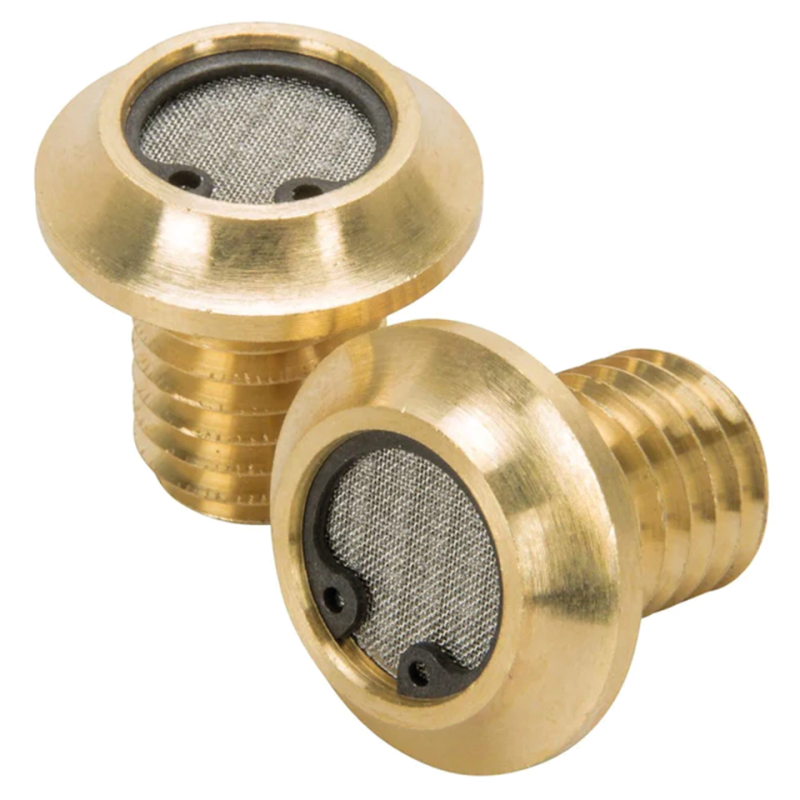 Radius Breather Bolts Brass XL91-22 (IT)