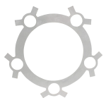 Locking Tab Washer Rear Pulley