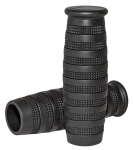 Lowbrow Knurled Grips 1" Black