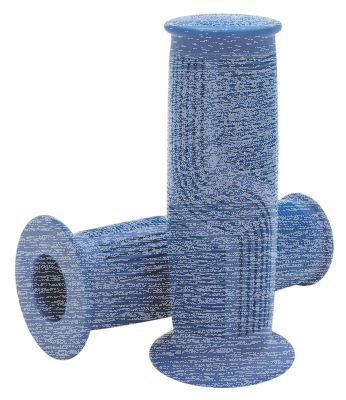 Lowbrow AMF Style Grips 1" Blue (IT)
