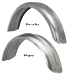 Steel Manta Ray Fender 16-18x4-3/4"