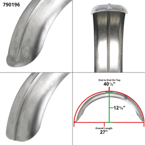 Steel Stingray Fender 16-18x7" (IT)