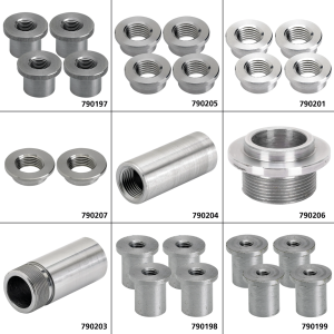 Flanged Bungs 1/8" NPT Thread 4Pck (IT)