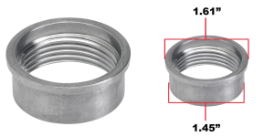 Weld-In Steel Gas Cap Bung 1-5/16"