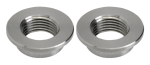 Weld-In Steel Petcock Bung 3/8" NPT 2Pck