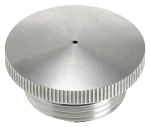 Knurled Alu Gas Cap Vented