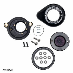 S&S Air Stinger cover black teardrop (IT)