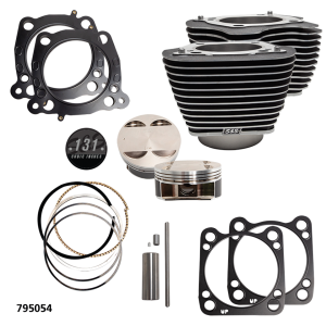 S&S 131CI big bore kit ME17-up blk/highl (IT)