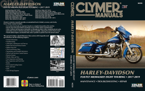 Clymer service manual FLH/T17-19